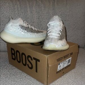 yeezy 380 calcite glow sneakers